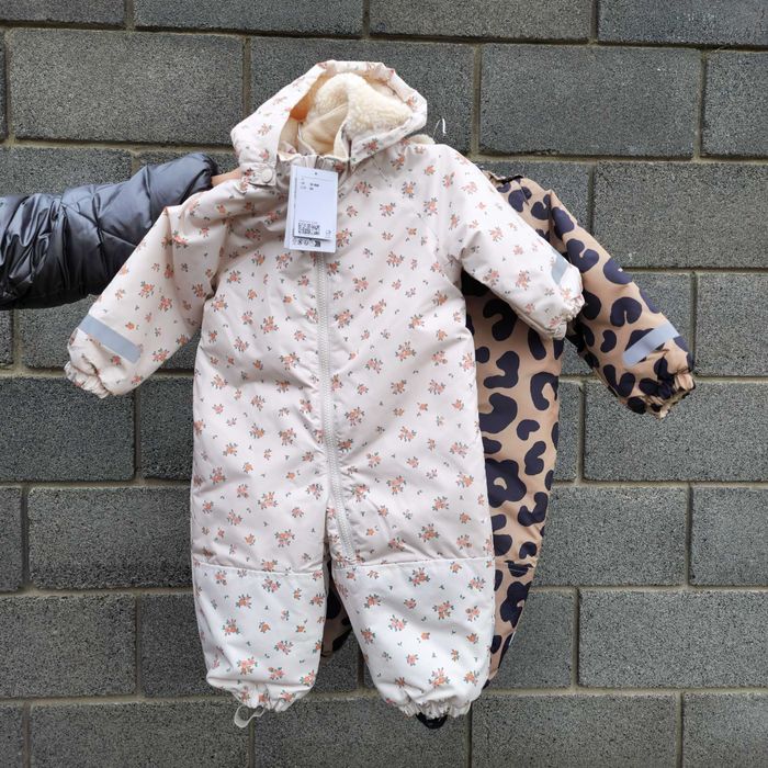 Дитячий зимовий комбінезон для дівчинки h&m 86,92,98,104 см.