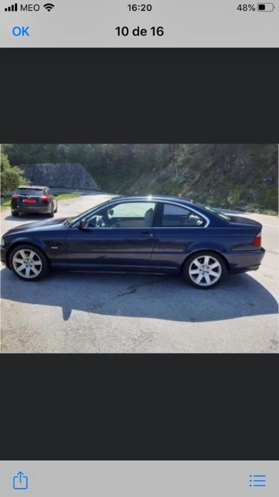 BMW e46 323i Coupé (Carro para peças)