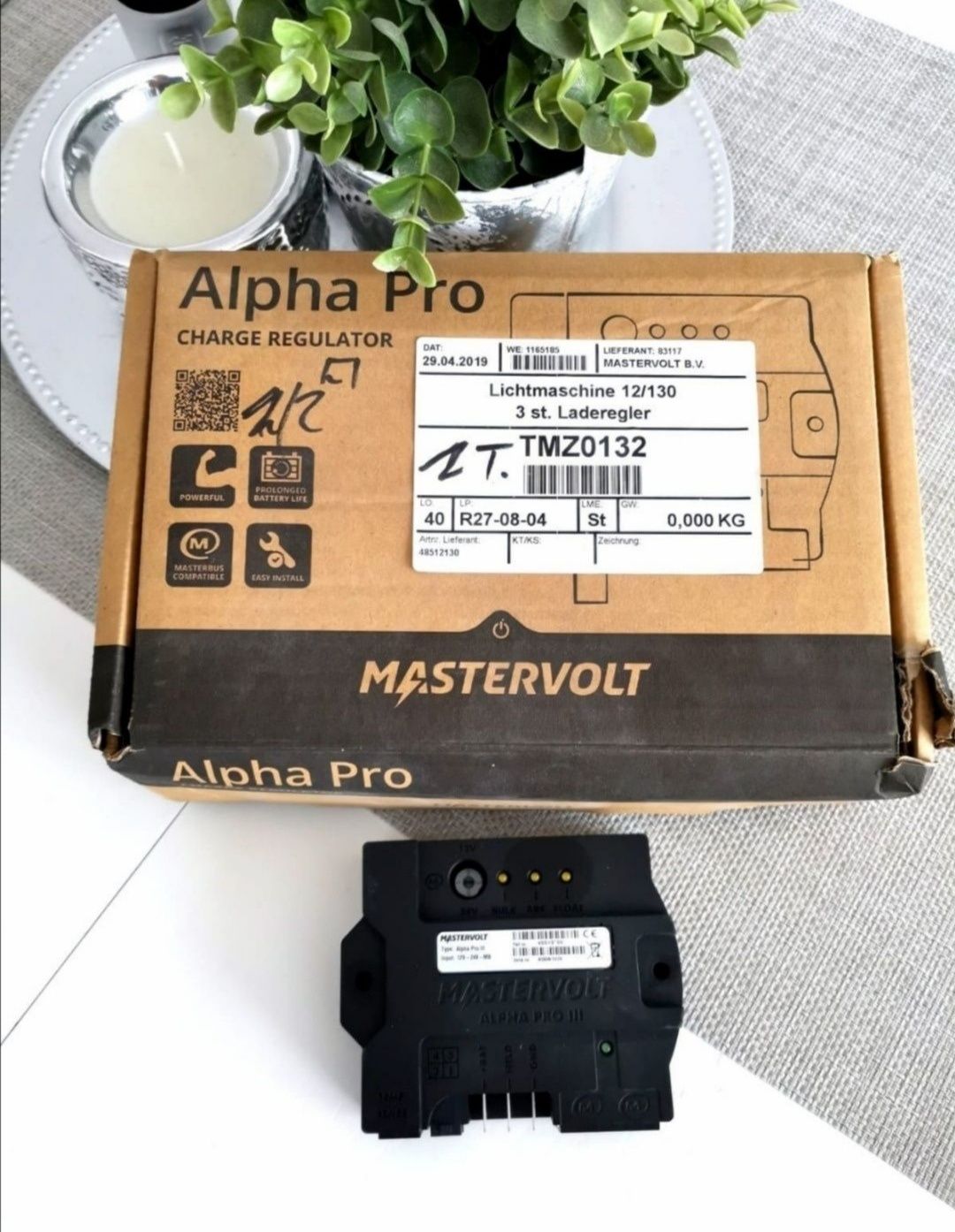 Mastervolt alpha pro III regulator ładowania do alternatorów