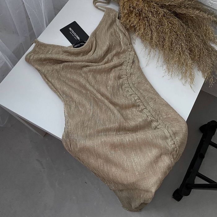 Плаття люрекс золото