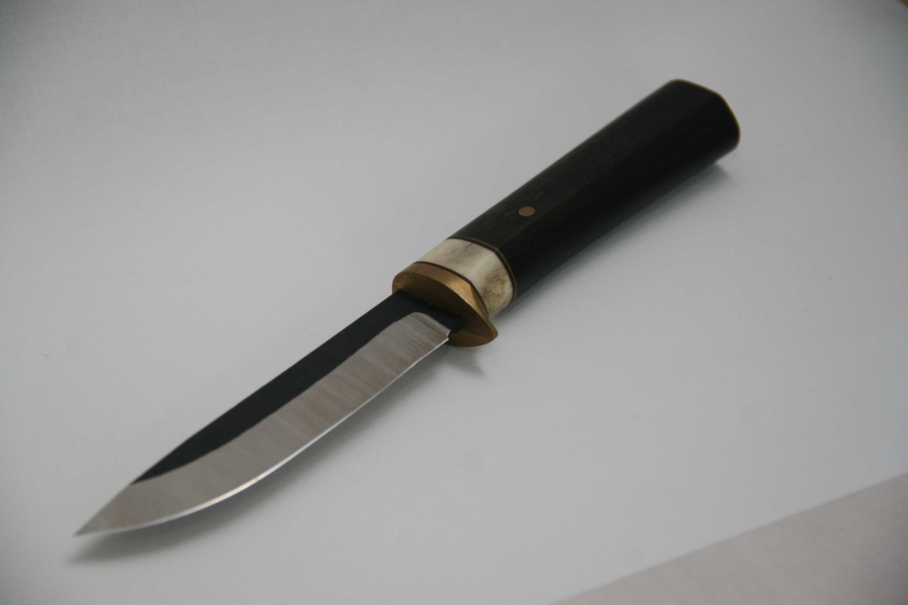 Nóż myśliwski bushcraft survival ręcznie robiony