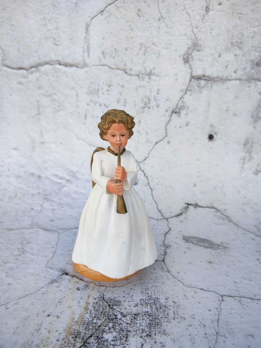 Figurka Anioła - Pozytywka - Vintage -Design