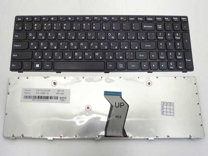 Клавиатура LENOVO G500 20236, G505 20240, G510 20238, G700 20251 G710