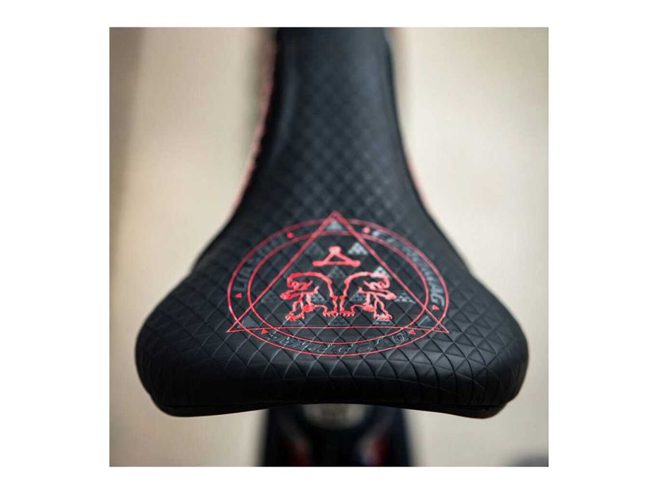 Siodełko rowerowe CHROMAG OVERTURE by Brandon Semenuk CZERWONE