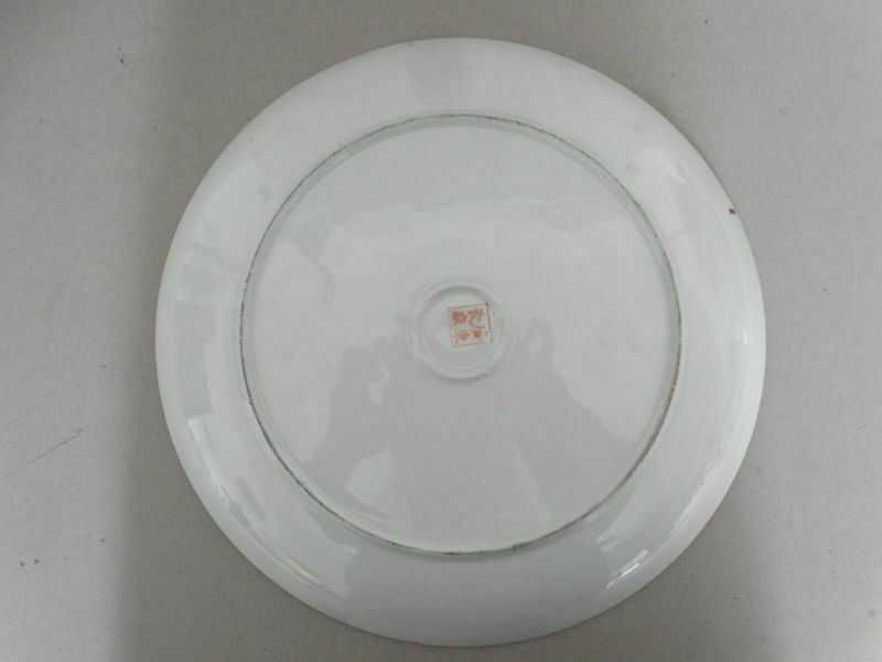 Chiny. Porcelanowy  wielki talerz- półmisek - 31 cm średnicy