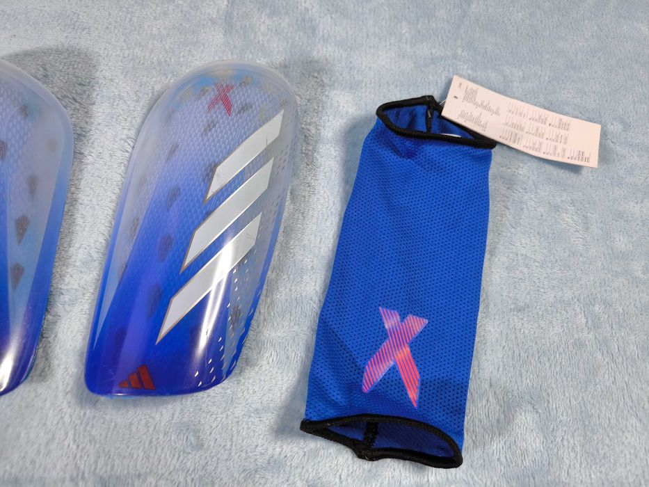 Футбольные щитки Adidas X League M Синие