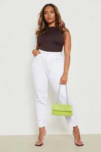 Жіночі білі джинси ( plus size)