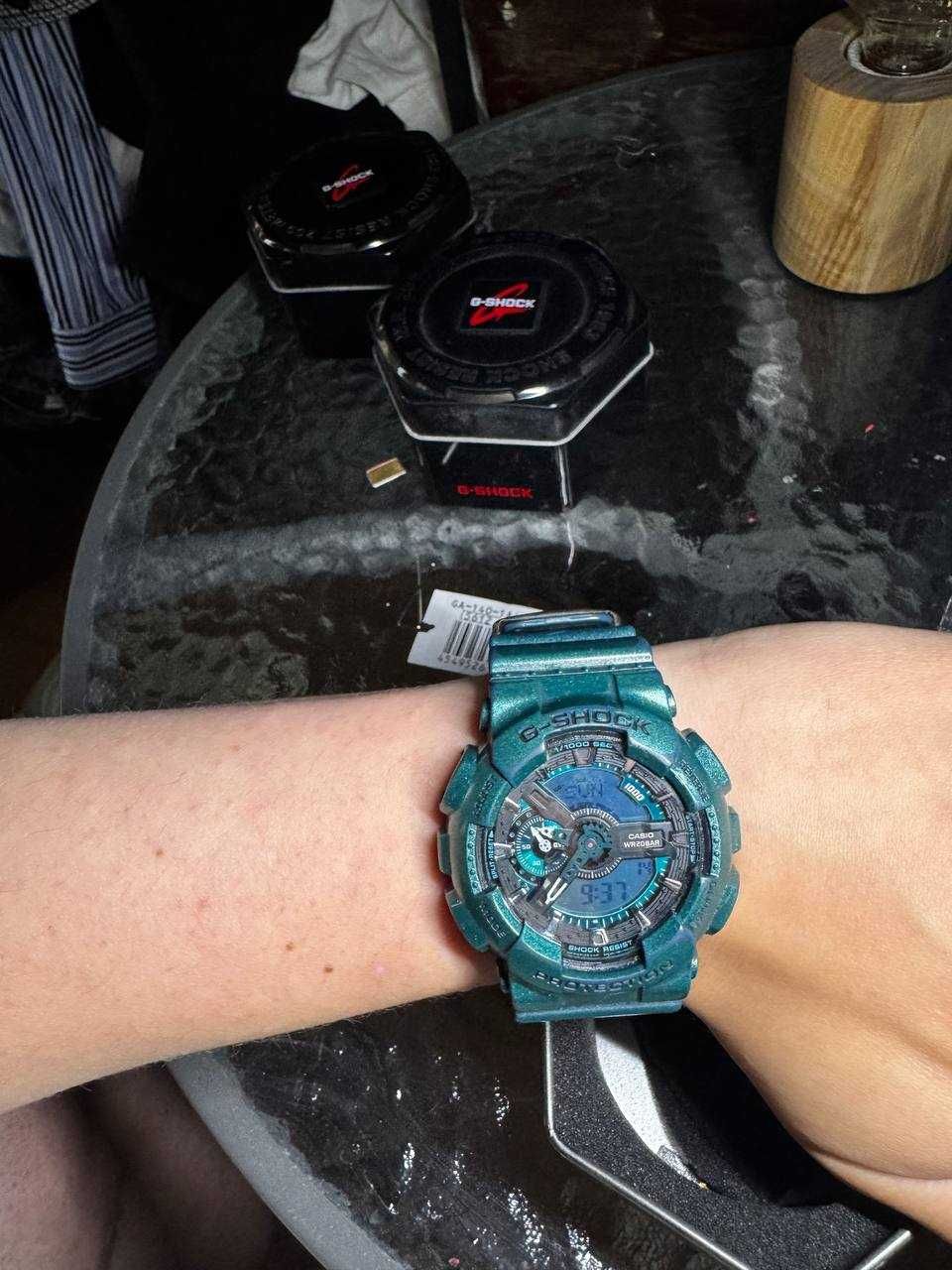 Casio G Shock resist 5146 GA 110NM зелений Metallic, лімітована серія