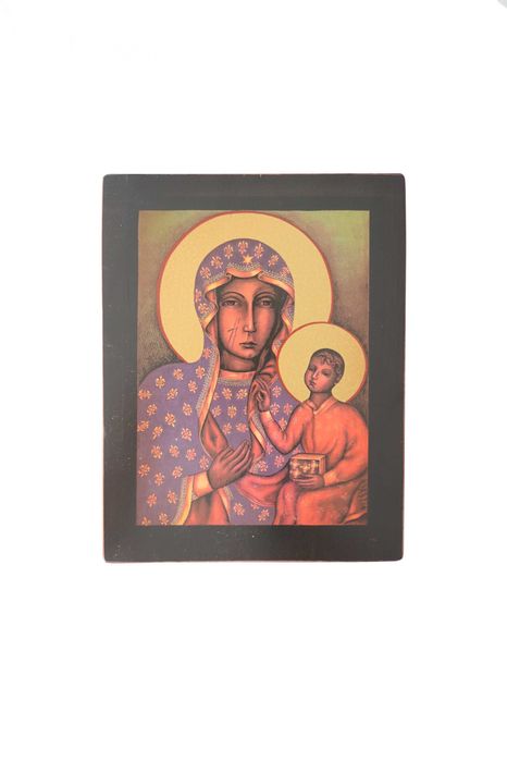 Nowa ikona Matki Bożej Częstochowskiej 18x23 cm – AntiQa Oświęcim