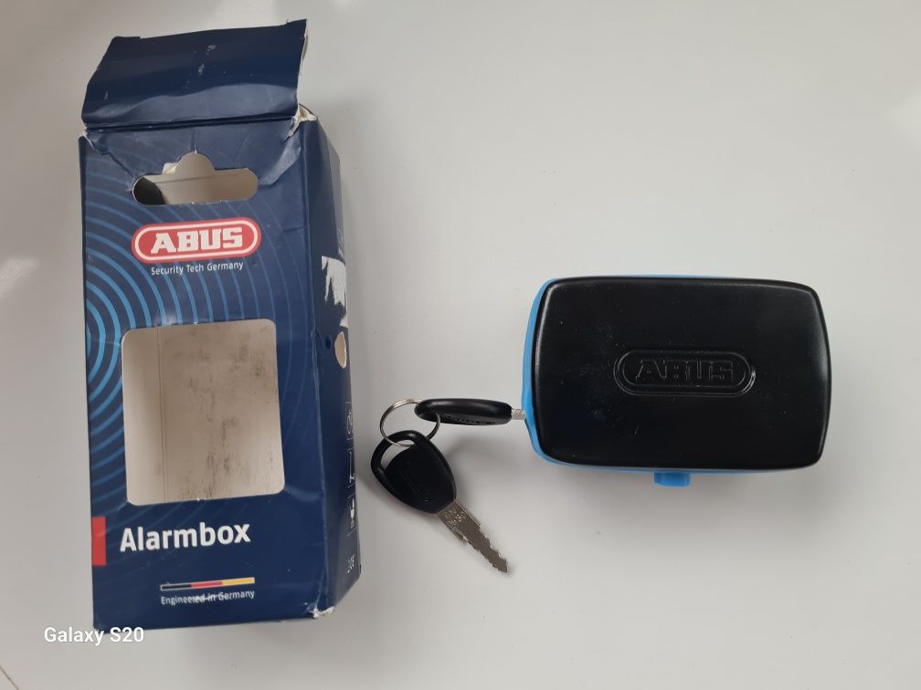 Abus Alarmbox, zabezpieczenie rowerowe Nowe