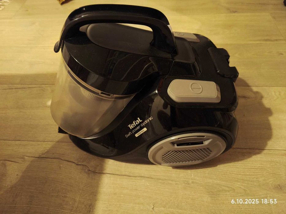 Odkurzacz TEFAL kompaktowy mocny bezworkowy Idealny GWARANCJA OKAZJA!