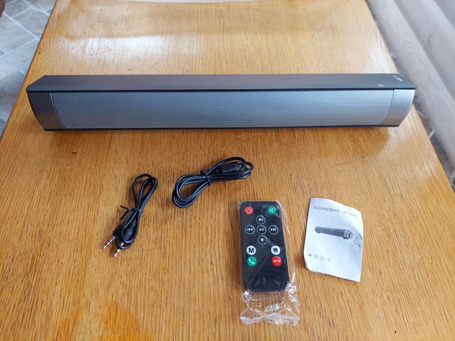 Soundbar LP-S08 Bluetooth мультимедійна акустична система 2.0