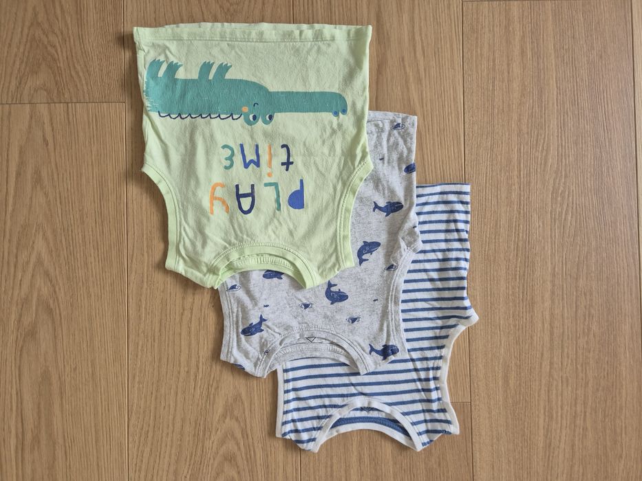 Zestaw bluzki, t-shirty, bezrękawniki dla chłopca_3 szt._Tex_rozm. 80