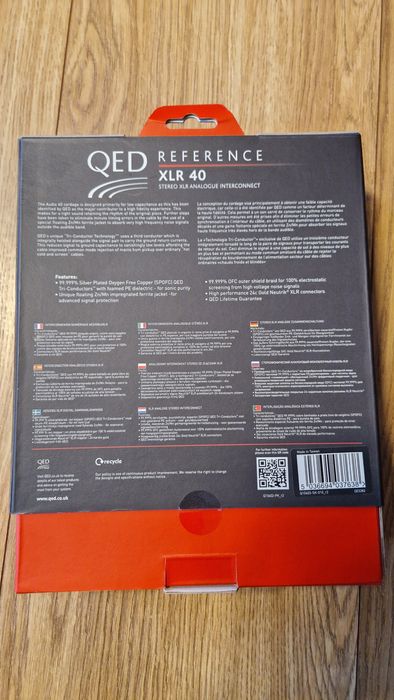 Kabel xlr QED reference.