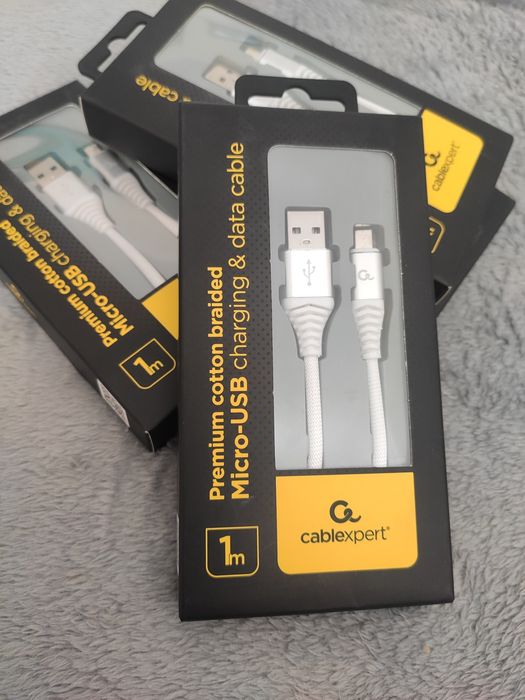 Якісний кабель USB - micro USB для зарядки телефону та передачі данних