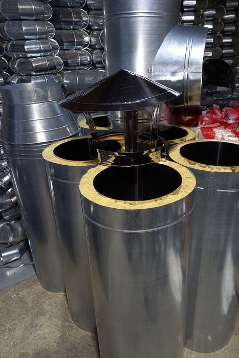 Монтаж димоходов   Монтаж ддимрів  Вентиляційних систем  Замір