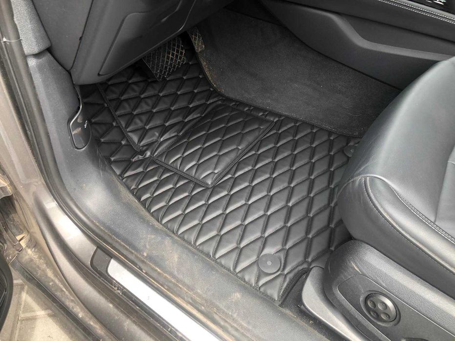 Коврики в салон Екошкіра для Audi (A4 B4 B5 B6 B7 B8 B9) Экокожа