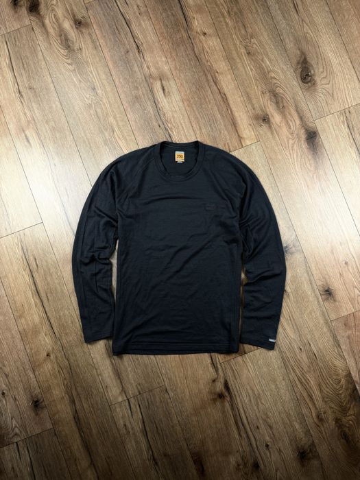 Icebreaker Bodyfit 200 Merino Wool термокофта чорна XL