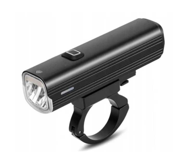 Lampka ROWEROWA przód LED 1000lm latarka 4800mAh + tył 1000lm