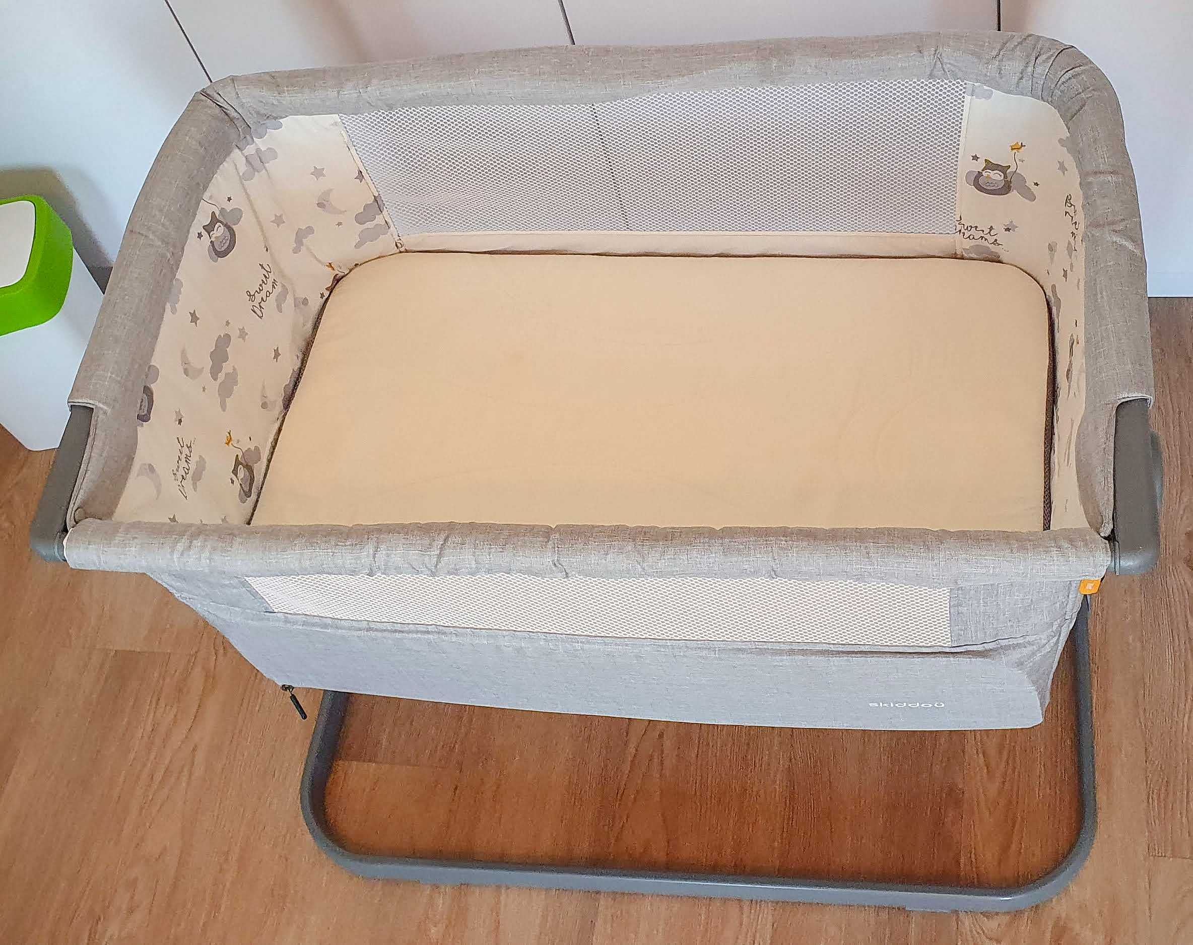 łóżeczko dostawne 3w1 skiddou natt