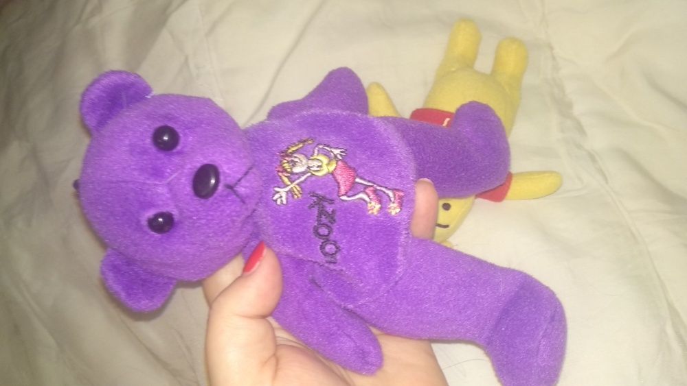 игрушка фиолетовый мишка медведь шарики фирмкнный мишутка