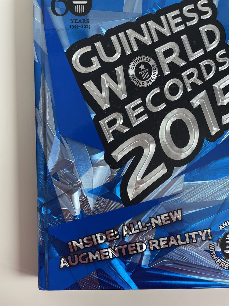 Książka rekordy Guinnesa Guinness world records 2015