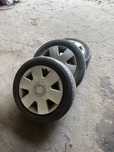 3x felgi stalowe 15” z oponami 4x100 suzuki
