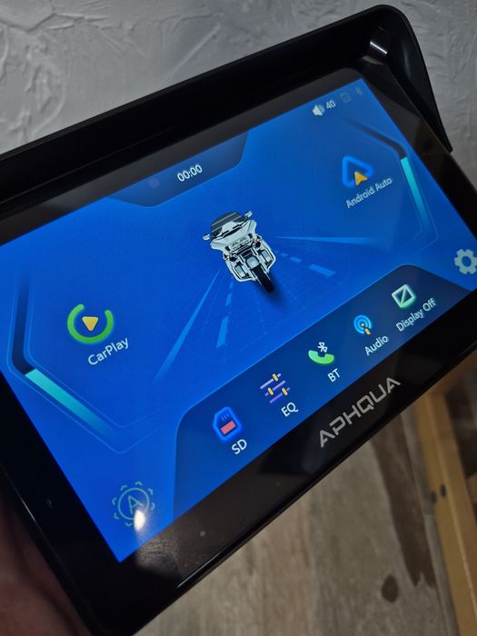 Портативний екран PHOUA для мотоцикла.