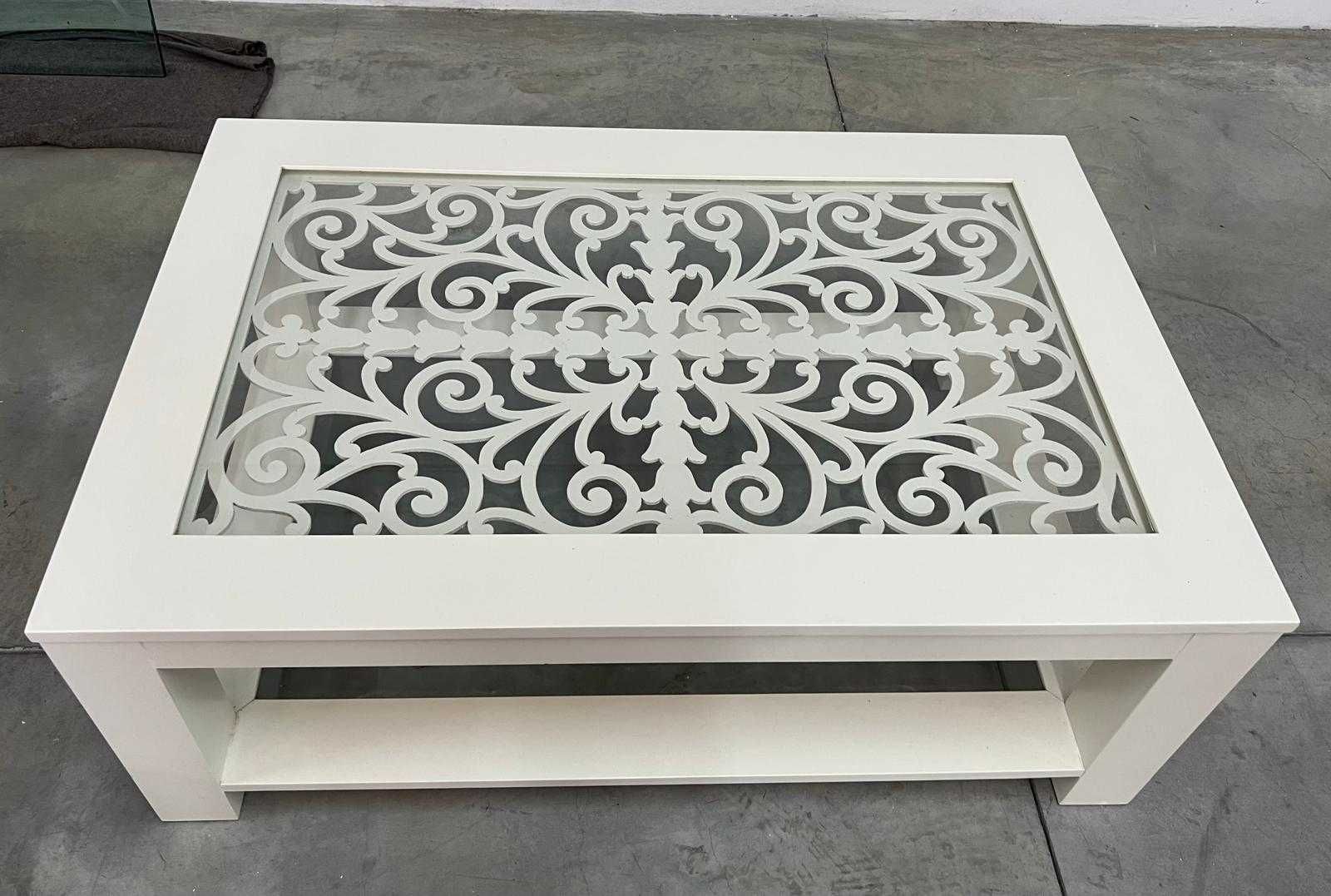 Mesa Centro C/120x80x45 Cm C/ Vasados