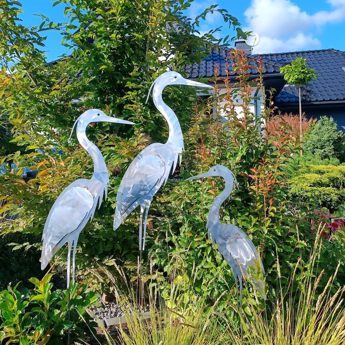 Żurawie ozdoba ogrodowa dekoracja
