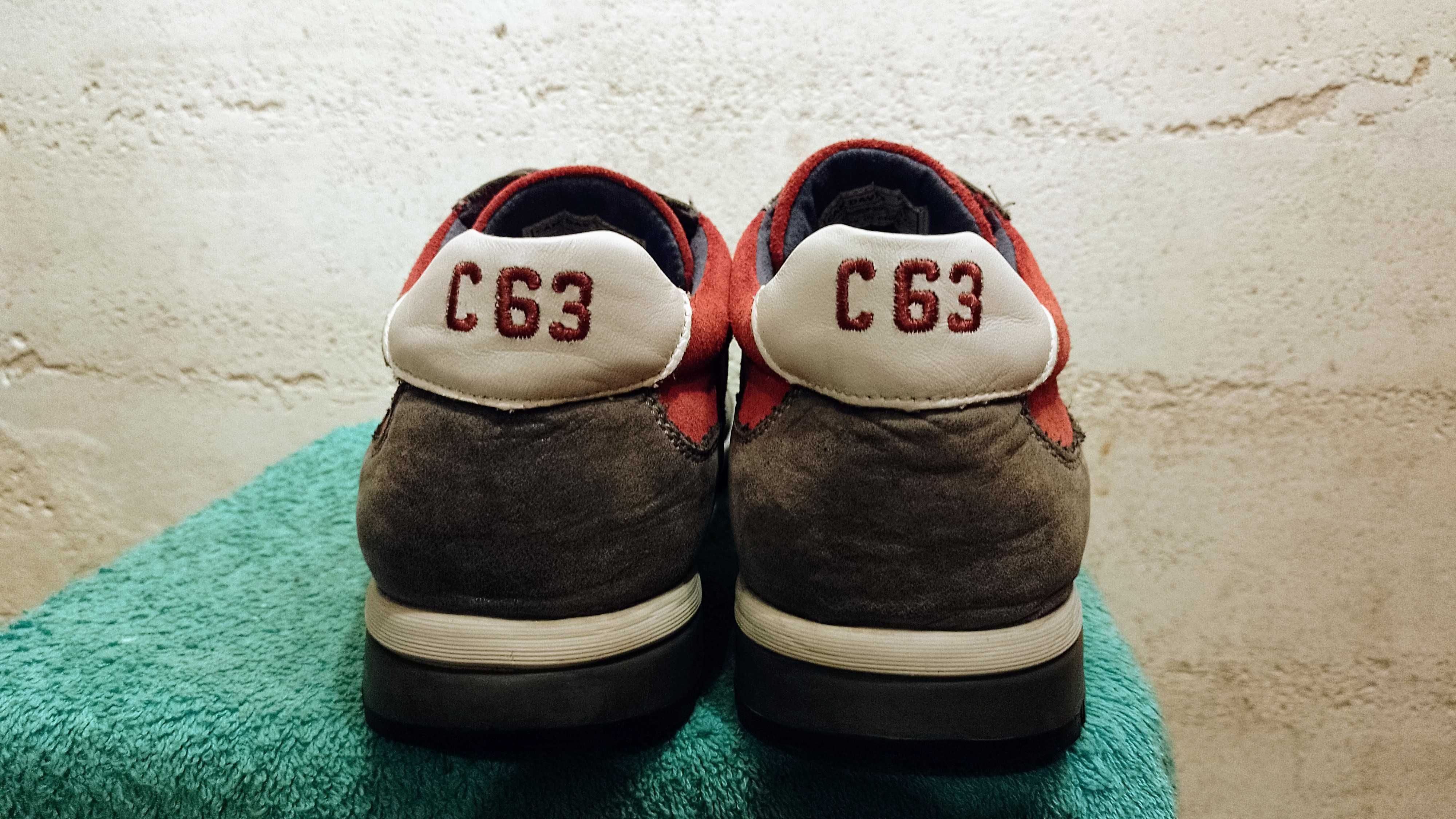 Sneakersy CAMP DAVID C-63 r.45 skóra stan bardzo dobry