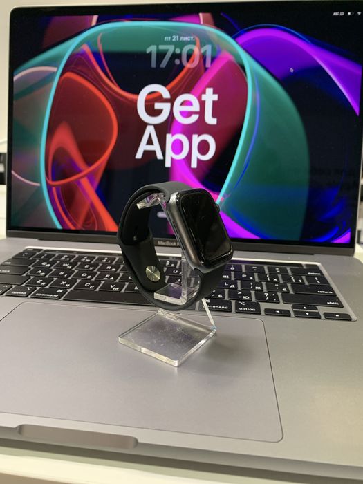 Apple Watch Series 6 44mm GPS + LTE стан 6/10 + ГАРАНТІЯ 83612