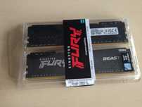 Kingston FURY 16GB (2x8GB) 3600MHz CL17 Beast Black