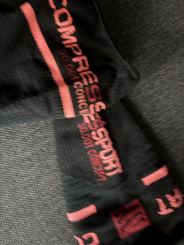 Skarpety kompresyjne uciskowe dla biegaczy compressport rozmiar 34-36