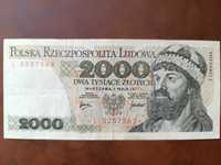 banknot 2000 zł 1977