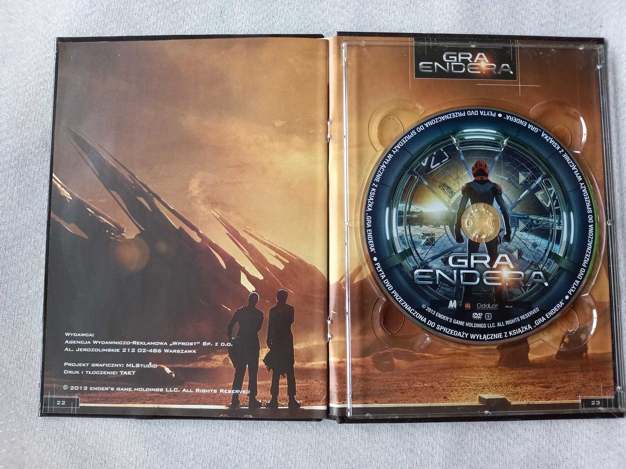 Gra Endera Film DVD