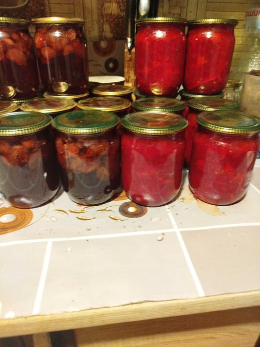 Варенье из клубники и малины