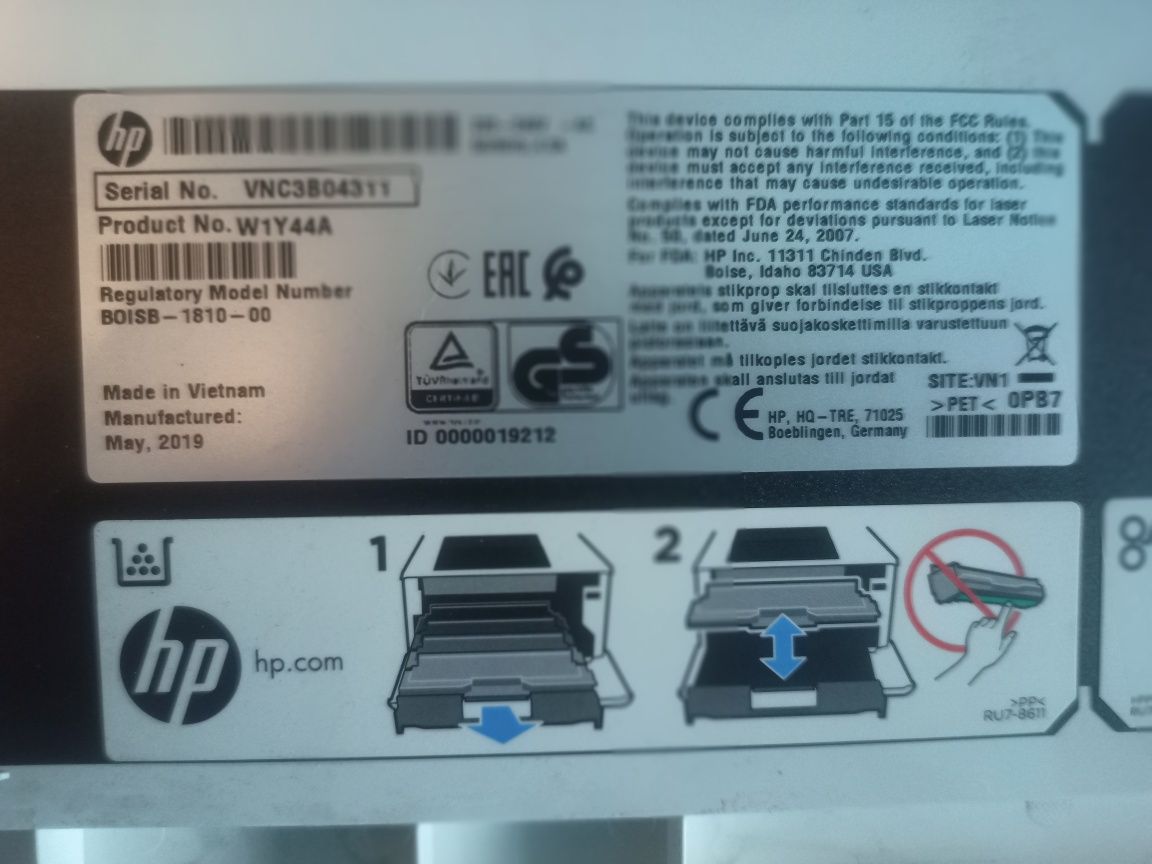 Принтер кольоровий Hp