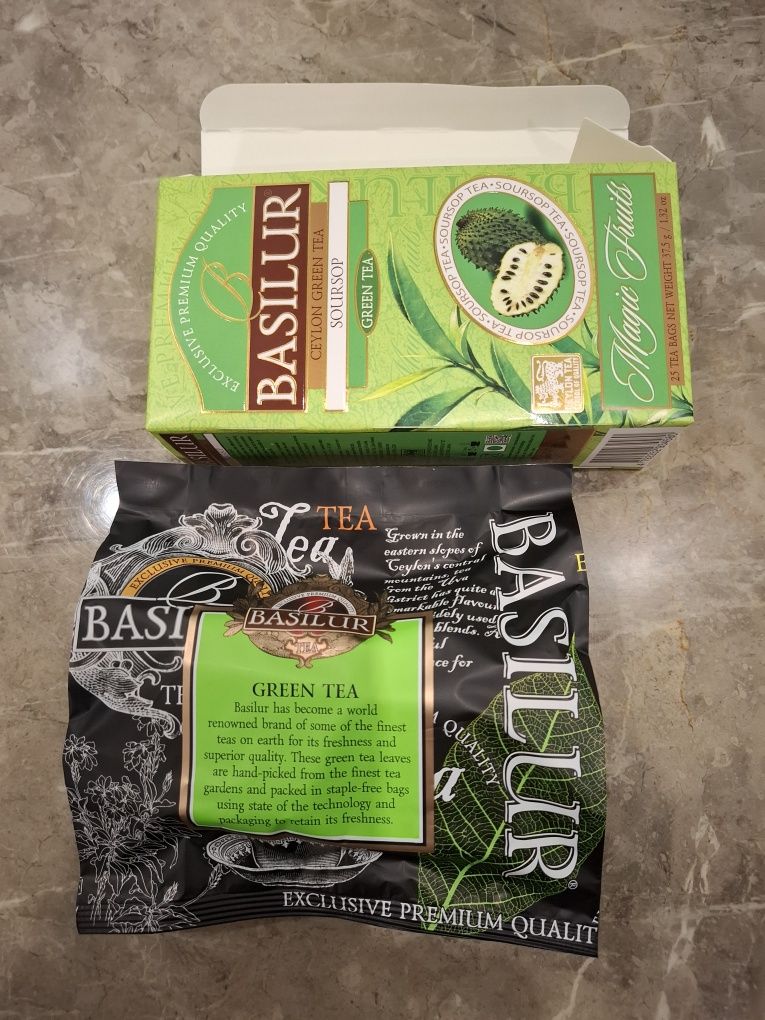 Чай  зелений     BASILUR