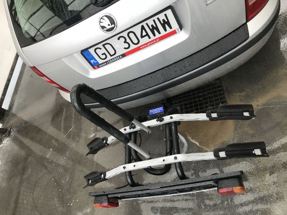 Bagażnik rowerowy na hak na 2 rowery THULE