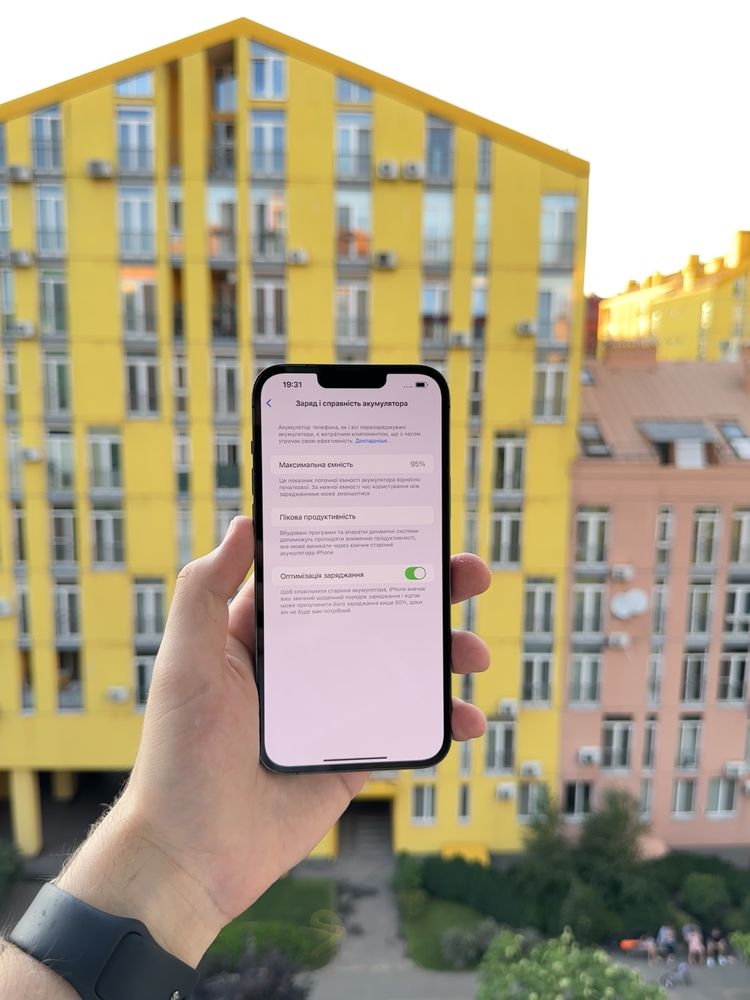95% Аккум Идеал iPhone 13 Pro Max 256Gb Graphite Neverlock Айфон Black