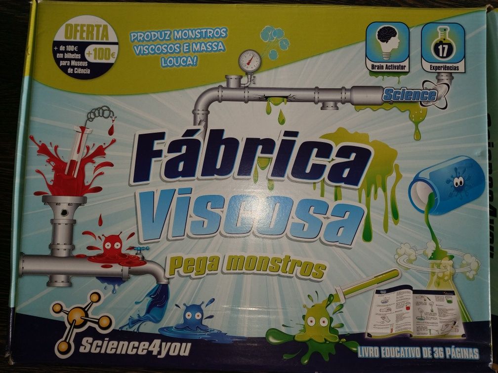 Science4you "Fábrica Viscosa Pega monstros"