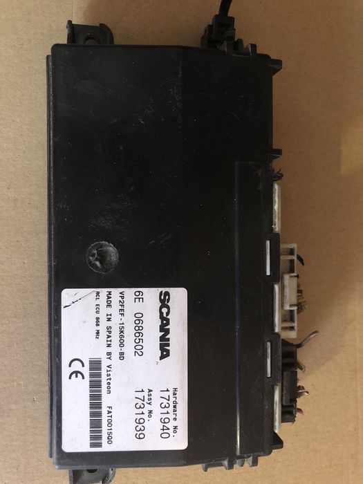 Контроллер центрального замка Scania 6E 0686502