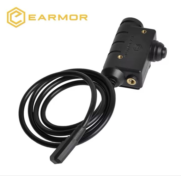 Кнопка РТТ для раций motorola dp4400/4800 60-см новые/earmor m51 ken