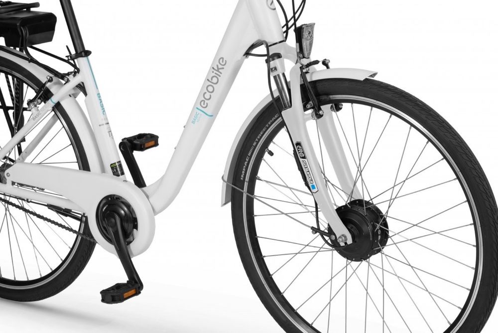 Rower elektryczny Ecobike Basic Nexus White - darmowa dostawa
