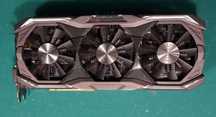 nVidia GTX 1070 - Zotac Amp! - 3 wentylatory