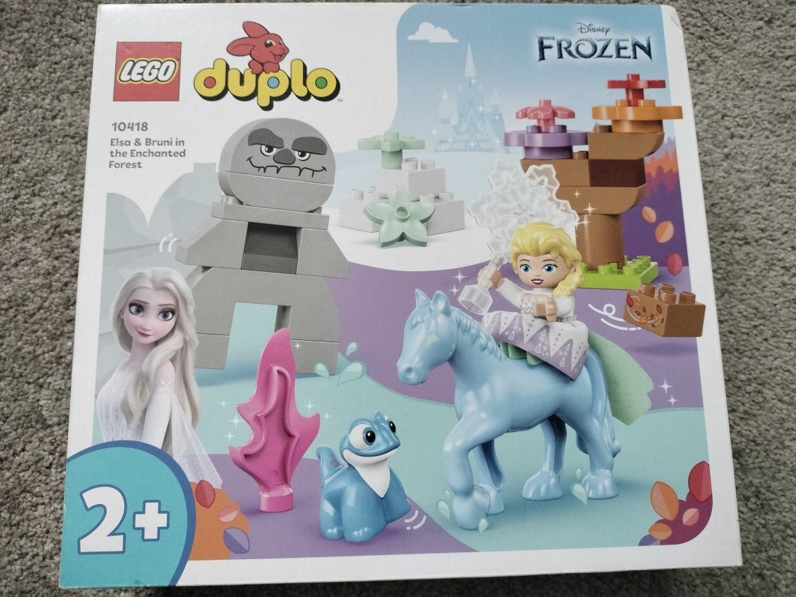 LEGO DUPLO 10418 Disney Elza i Bruni w Zaczarowanym Lesie
