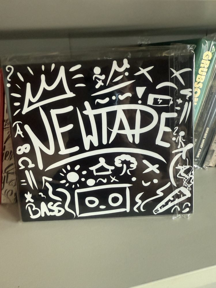 D. Real Krzaqu - Newtape CD unikat wlepy