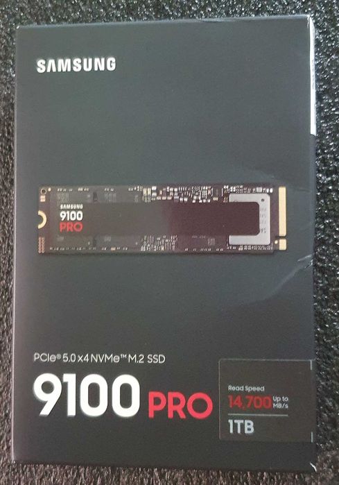 Samsung 9100 PRO 1TB NVMe Ge.5 Korea Zainteresowanych proszę o kontakt