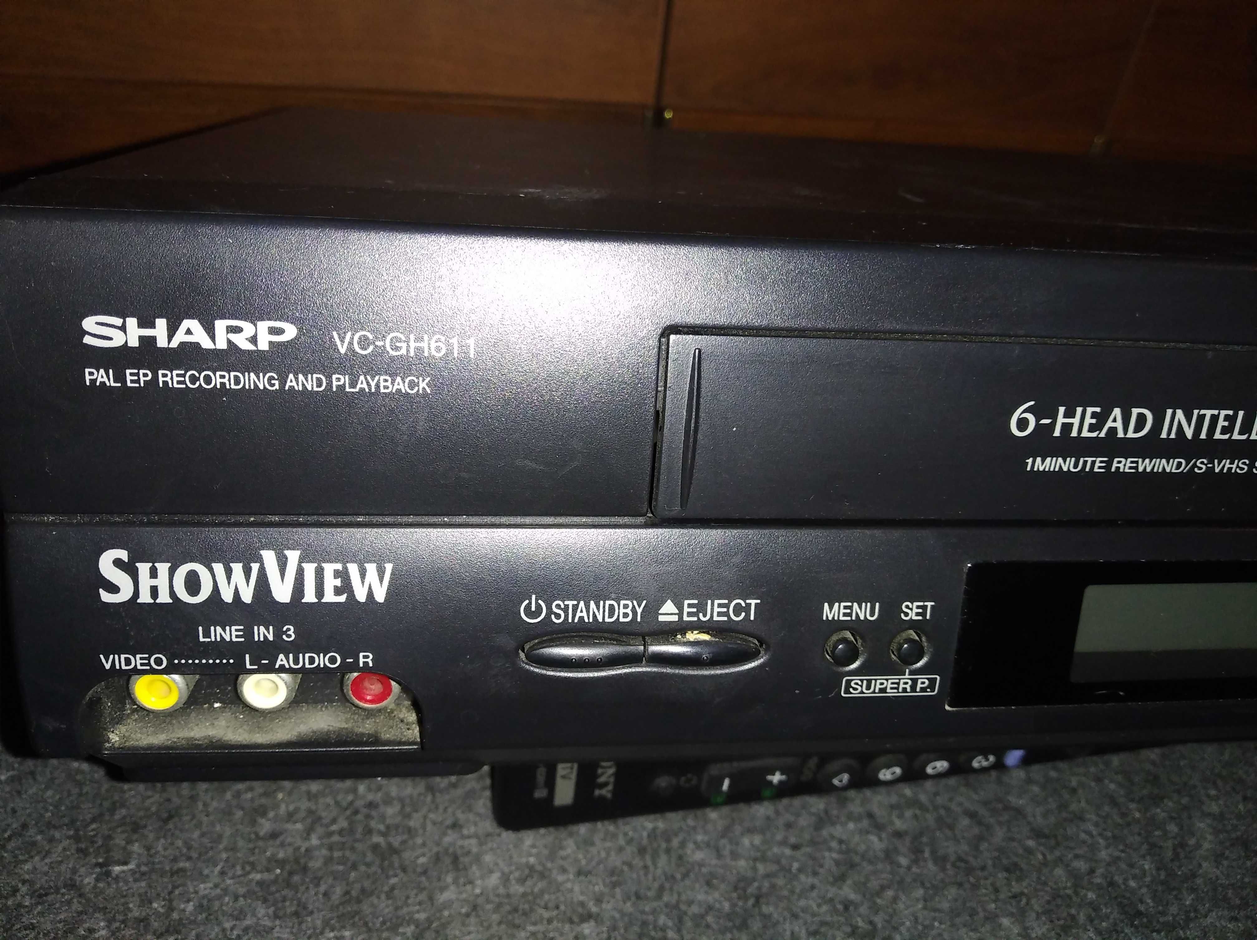 Magnetowid video Sharp VC-GH611